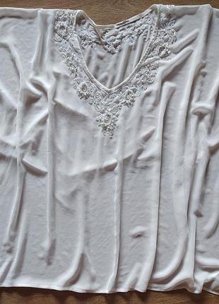 Блуза накідка великого розміру парео