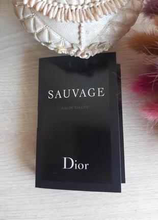 Dior sauvage, туалетна вода (пробник)