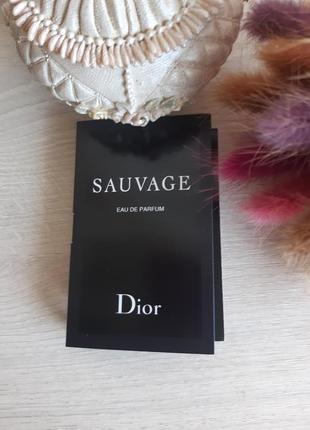 Dior sauvage eau de parfum, парфумована вода (пробник)