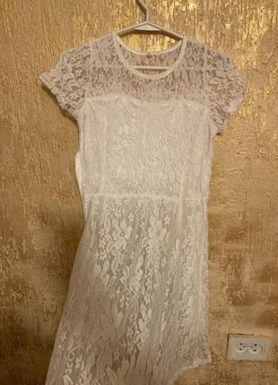 Платье кружевное, платье