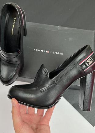 Жіночі шкіряні туфлі tommy hilfiger 38р