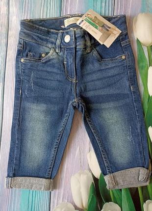 Шорти джинсові, капрі для дівчинки6 фото