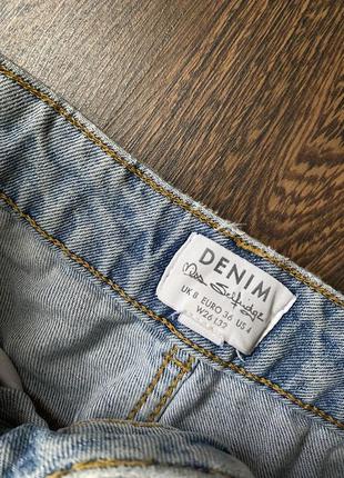 Базовые прямые джинсы-трубы denim, primark, shein7 фото