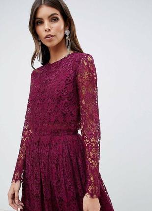 Кружевное платье миди asos5 фото