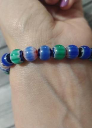 Браслет скло шеврон 2