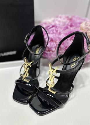 Босоножки в стиле ysl yves saint laurent casandra