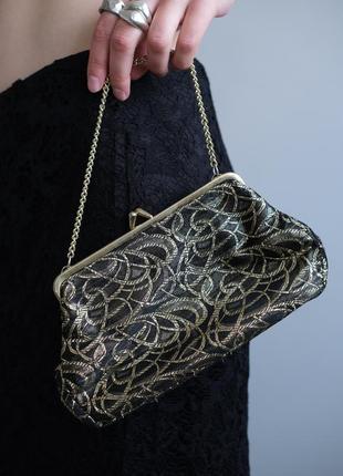 Роскошная винтажная маленькая сумочка клатч2 фото
