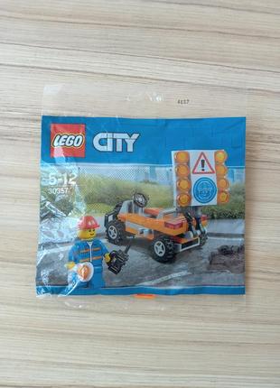 Конструктор lego 30357 - рабочий дорожной службы