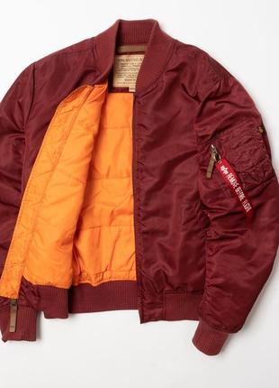 Alpha industries bomber jacket мужской бомбер