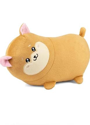 Мягкая игрушка корги сосиска 30 см