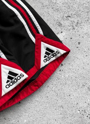 Adidas vintage men’s 90s embroidered logo shorts шорти5 фото