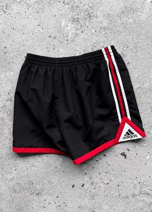 Adidas vintage men’s 90s embroidered logo shorts шорти2 фото