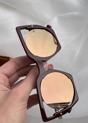 Солнцезащитные зеркальные очки mcm6 фото