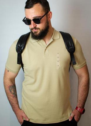 Gap stretch pique polo shirt