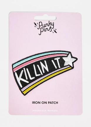 Термо-нашивка punky pins с urban outfitters ⭐
