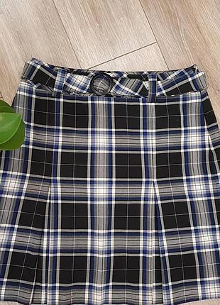 Спідниця в клітинку з поясом від bandolera