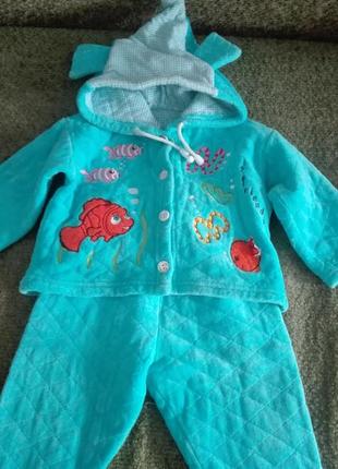 Велюровый костюмчик