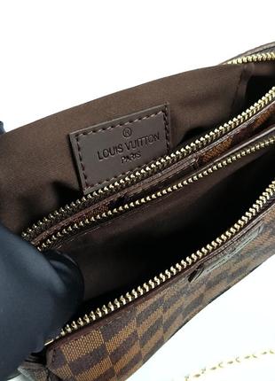 Louis vuitton pochete multi brown4 фото