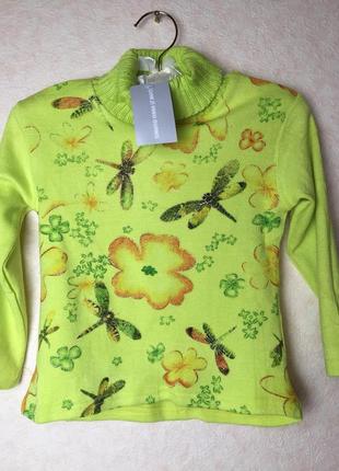 Свитер гольф водолазка под горло для девочки