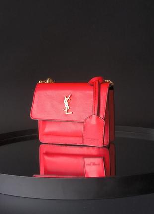 Yves saint laurent sunset mini chain red1 фото