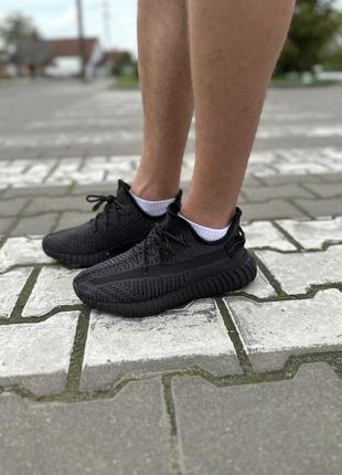 350 v2 black reflective laces (шнурки рефлектив)