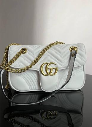 Gucci marmont (white)