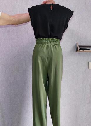 Свободные брюки, штаны zara. размер м, наш 44-46.3 фото