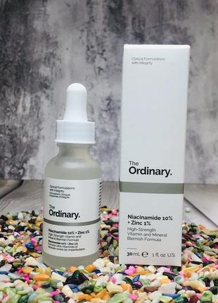 ✔️оригінал сироватка the ordinary niacinamide 10% + zinc 1%