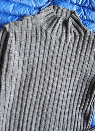 Стильный  свитер "лапша"3 фото