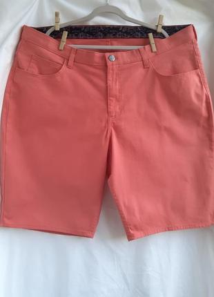 Жіночі джинсові коралові бриджі, капрі, шорти, бермуди. розмір 22