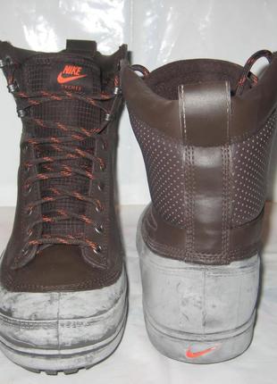 Ботинки nike tychee mid нат. кожа brown8 фото