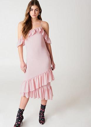 Женский летний сарафан миди na-kd