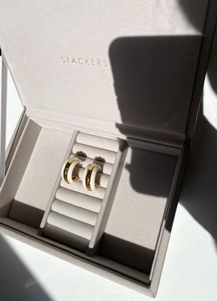 Серьги кольца