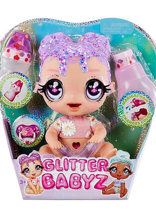 Лялька гліттер бейбіз ліла glitter babyz lila wildboom