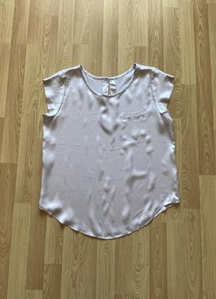 Шовкова блуза футболка зі щільного шовку 100% шовк