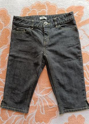 Джинсові бриджі бриджи коттон укороченные джинсы шорты капри хлопок1 фото