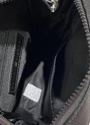 Барсетка tommy hilfiger черная сумка через плечо мужская / мессенджер на подарок5 фото