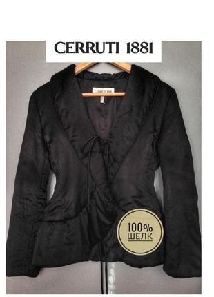 🔥знижка🔥cerruti 1881 шовковий комбінезон куртка піджак накидка класу люкс кейп манто