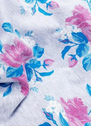 Нежный джемпер в цветочный принт качественный свитерок4 фото