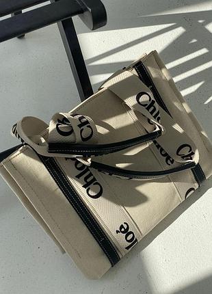 Стильная сумочка chloé medium woody 3