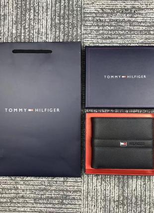 Мужской кошелёк tommy hilfiger бумажник1 фото