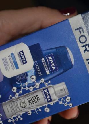 Мини набор дорожный для мужчин nivea нивеа дезодорант-антиперспирант гель для душа бальзам3 фото