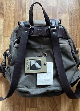 Filson rugged twill rucksack, made in usa, рю3 фото