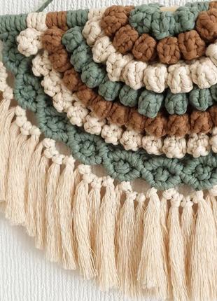 Пано декор макраме панно