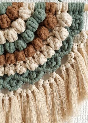 Пано декор макраме панно