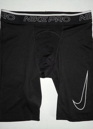 Шорти nike pro dri-fit compression компресійні чоловічі термотреки (m)