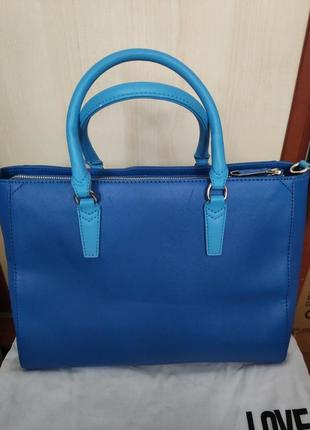 Женская сумка, известного бренда trussardi.2 фото