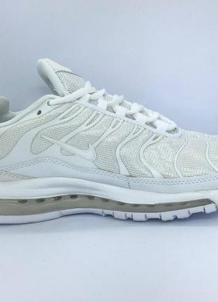 Nike air max 97 plus white1 фото