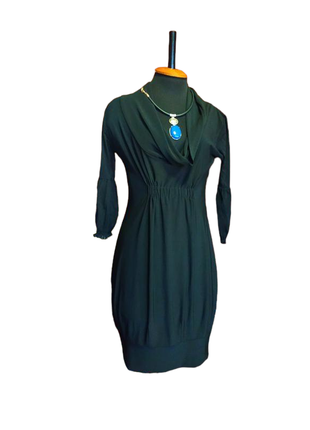 Маленькое черное платье рукав сетка