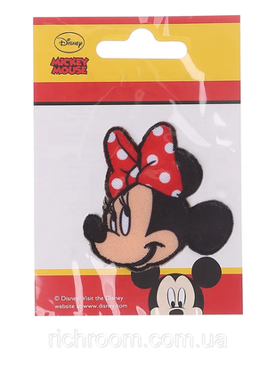 Наклейка на одежду "мини маус" mickey mouse disney pav-10146